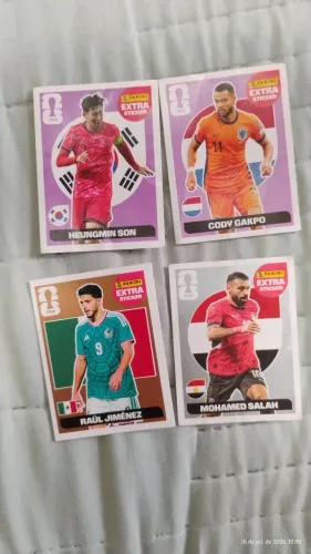 Extra stickers da Panini da copa de 2026 originais