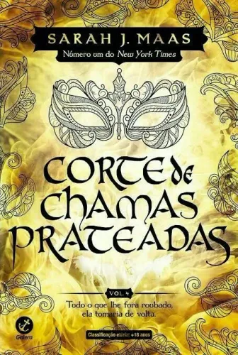 Livro Corte de chamas prateadas (ACOTAR)