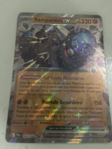 Carta rampardos 045/084 Pokémon 