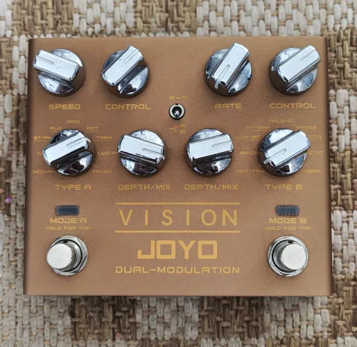 Pedal de guitarra multimodulação Joyo Vision
