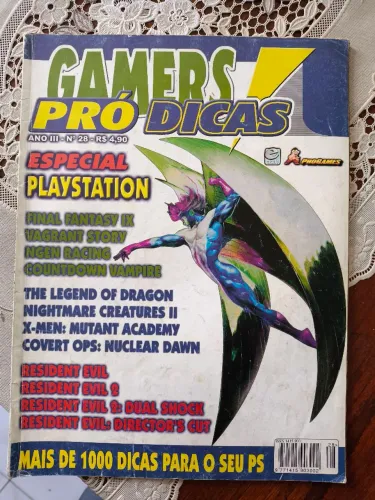 Revistas Antigas de vídeo Game