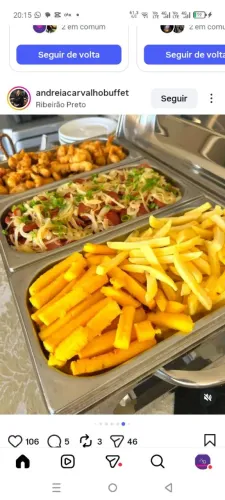 buffet de coquetel