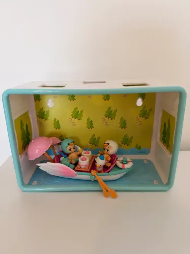 Bonecos Twozies play set barquinho de piquenique