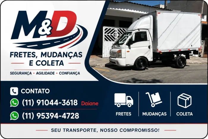 Trabalhamos com mudanças,frete e coleta
