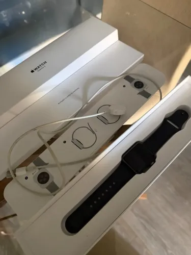 Apple Watch Series 3 38mm GPS Cinza Espacial - Original + Caixa e Carregador