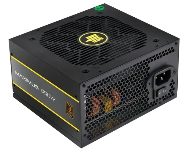Fonte Alimentação Gamer 650w 80plus Bronze Silencioso Cor Preto