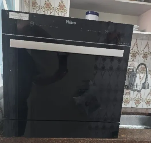 Lava Louças Philco 10 Serviços Preto Espelhado PLL10 Preto