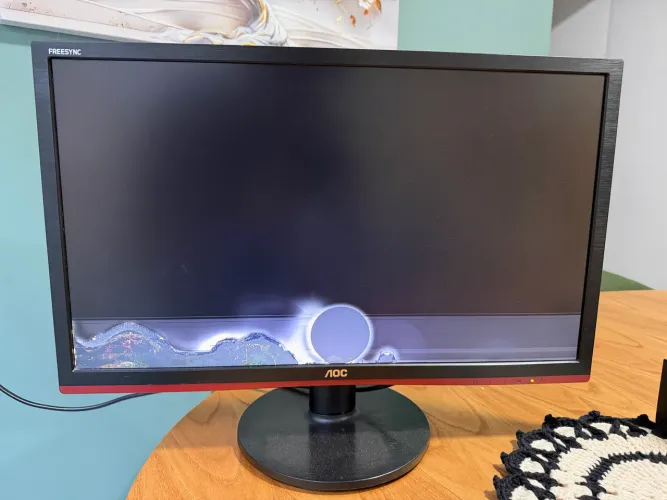 Monitor Gamer AOC 24? 75hz 1ms 1920x1080 G2460VQ6