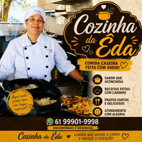 Buffet para Confraternizações, Aniversários e Personal Chef - Cozinha da Êda