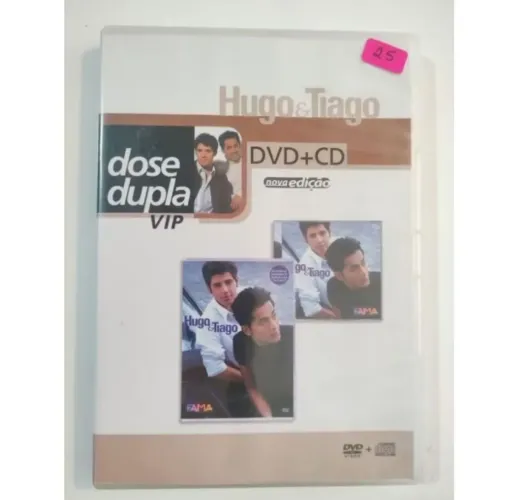 Dvd Hugo e Tiago 