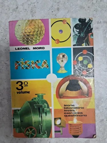 Livro De Física - 3o Volume Editora Do Brasil S.a - Sérgio Moro