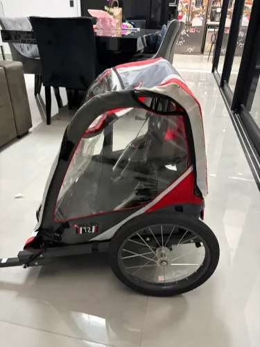 trailer de bicicleta para crianças