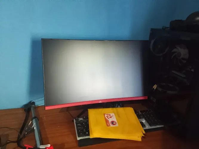 Monitor gamer curvo Concórdia CZ270F - LED 27 polegadas Full HD