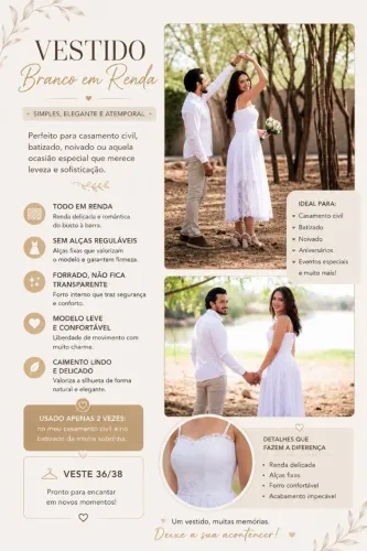 Vestido branco