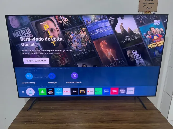 Tv Smart 4k 65 polegadas Samsungxbox integrado com garantia