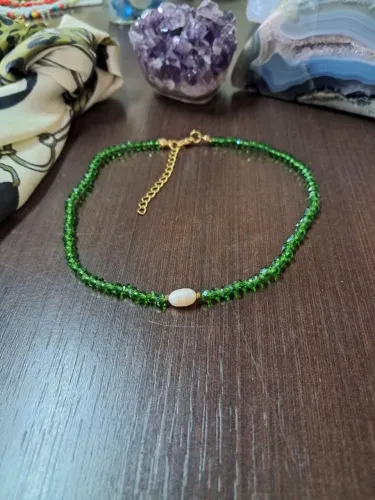 CHOKER CRISTAL VERDE