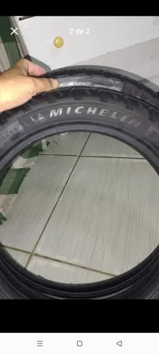 Vendo pneu marca Michelin para biz ou pop