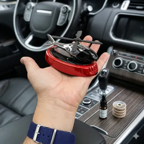 Aromatizador de Carro em forma de Helicóptero (Difusor de Ar aromatizado)