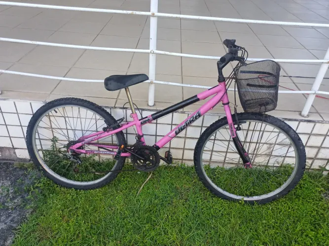 Bike aro 26 com marcha