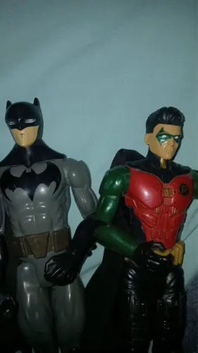 Bonecos Batman e Robin Edição Missions Original