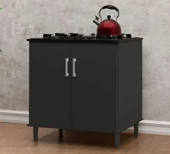 Balcão para cooktop 5 bocas - Montagem Gratis