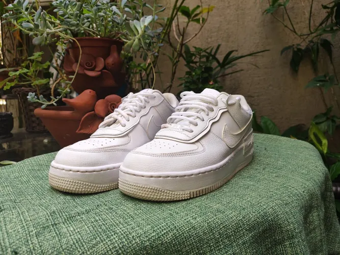 Nike Air Force 1 Shadow branco