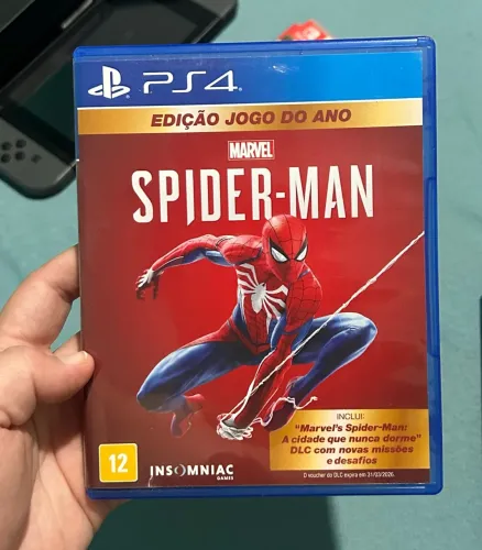 Spider man - Ps4 (mídia física)