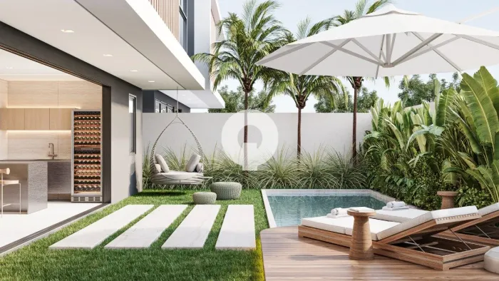 CASA À VENDA NO AMBAR, SANTA FELICIDADE - 3 SUÍTES, DESIGN MODERNO E ÁREAS DE LAZER COMPLE