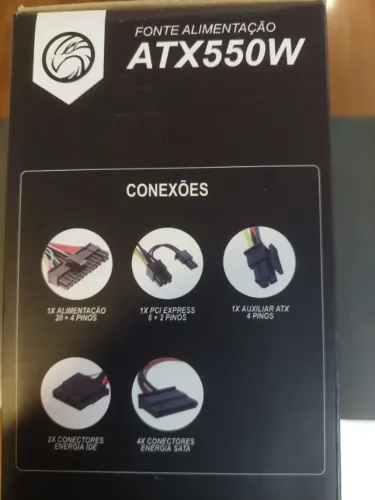 Fonte ATX550W