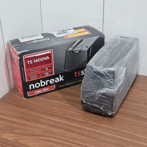 Nobreak TS Shara TS 1400 - Nunca Usado, com Bateria Nova!