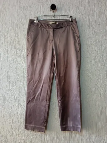 calça social cinza shoulder feminina tam 42