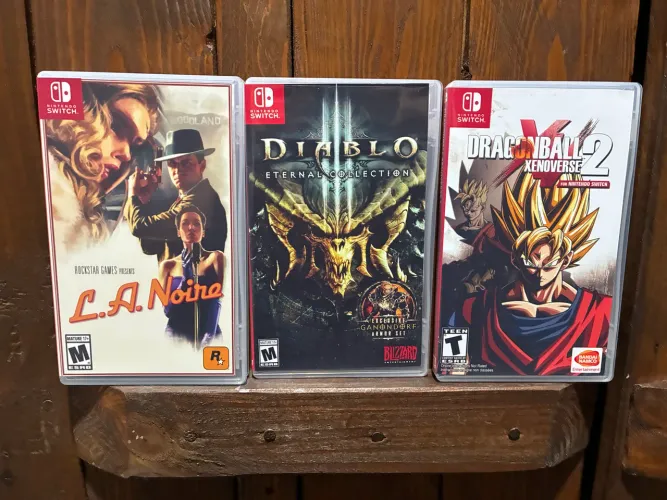 lote jogos nintendo switch