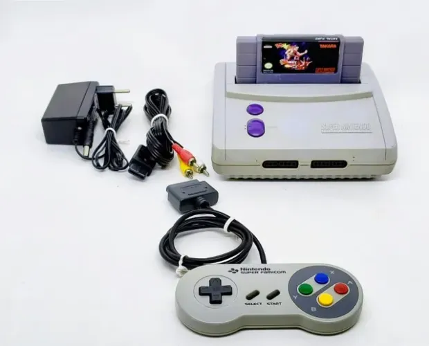 Videogame Super Nintendo Baby AV