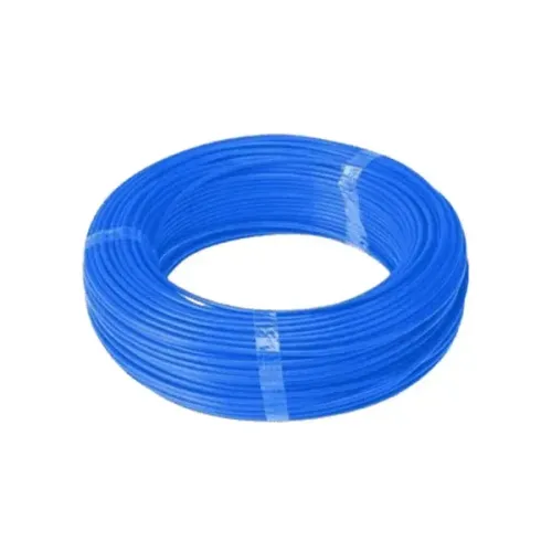 Fio Cabo Flexível 10mm 1kv Anti Chamas Rolo de 100m Azul