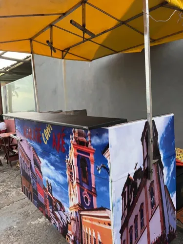Carrinho para vender lanche