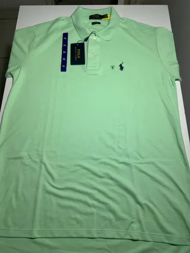 Camisa Polo Ralph Lauren verde GG/XL