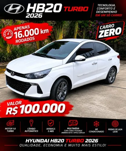 Hyundai HB20S Limited 1.0 TB Flex 12V Aut. 2026
