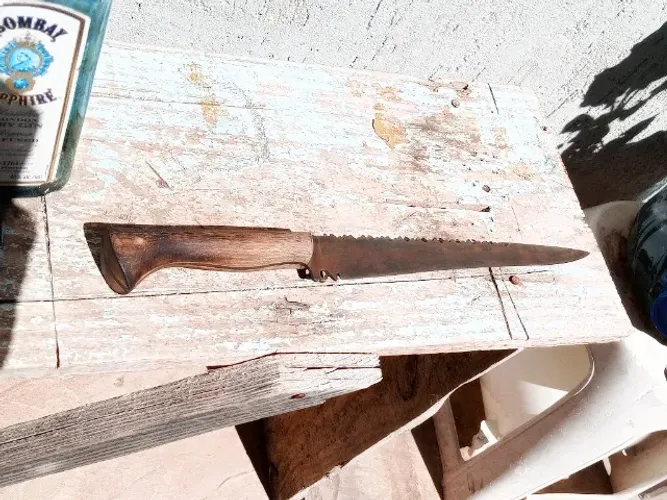 Faca Artesanal Língua de Chimango