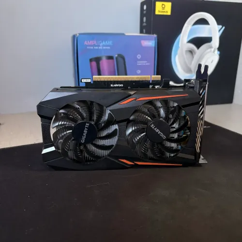 GTX 1050 Ti 4GB Gigabyte Windforce OC - Impecável, Funcionando 100%