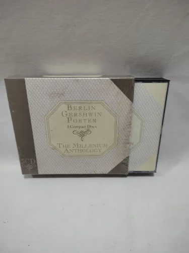 Box CDs Berlin Gershwin Porter - The Millenium Anthology Importado 