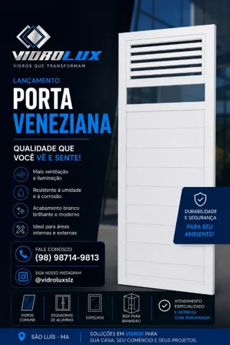 Portas de alumínio 