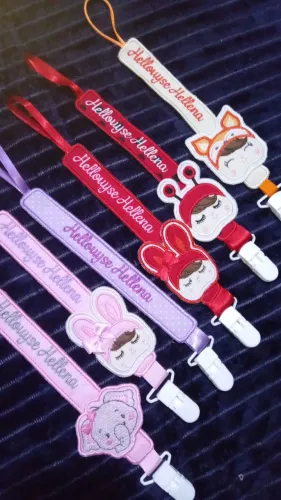 Prendedores Chupeta Personalizados