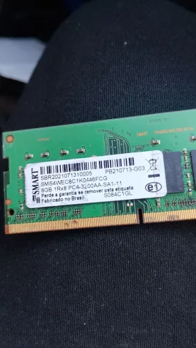 Memória DDR4 8gb 3200mhz NOTEBOOK