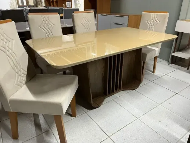 Mesa de 6 Lugares 160x90 entrega imedianta