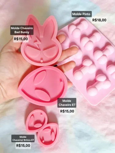 Molde de Silicone para Artesanato 