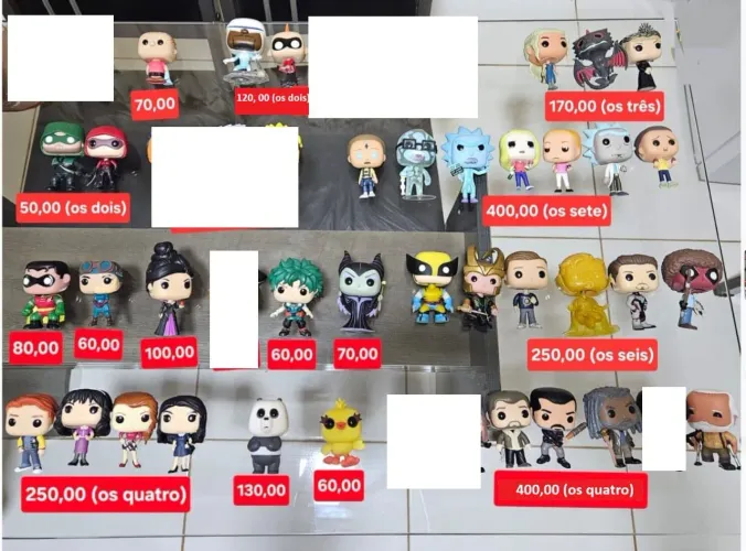 Lote de funkos