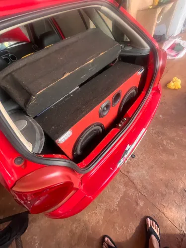 Som automotivo com 2 sub pioneer Cara preta