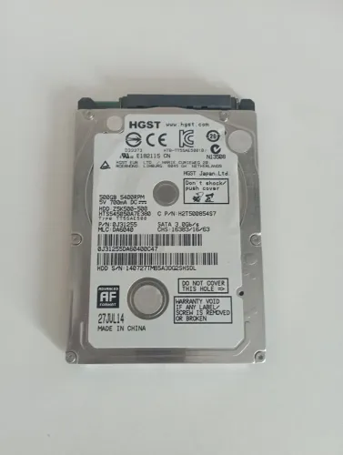 HD 500GB HGST ideal para Playstation 4 e notebook