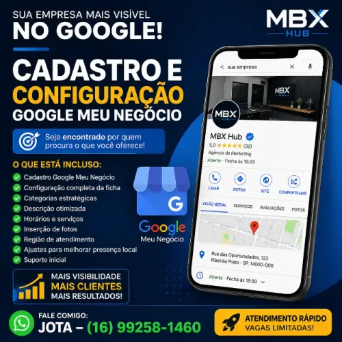Cadastro Google Meu Negócio + Configuração Completa
