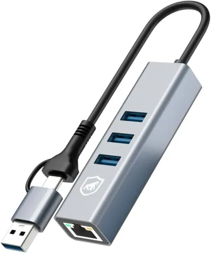 Hub USB-C Multiportas GShield (Muito bem conservado)